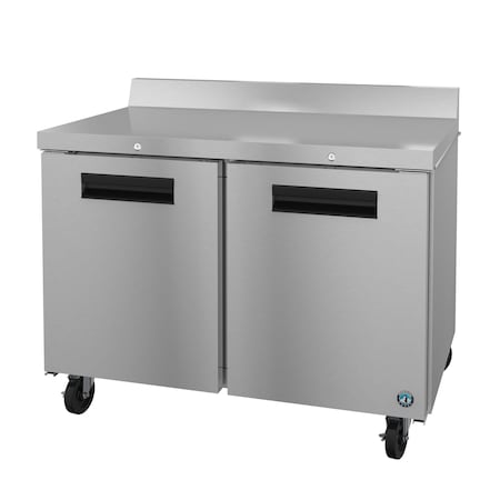Hoshizaki Freezer, Two Section Worktop, Stainless Doors with Lock,  WF48B-01